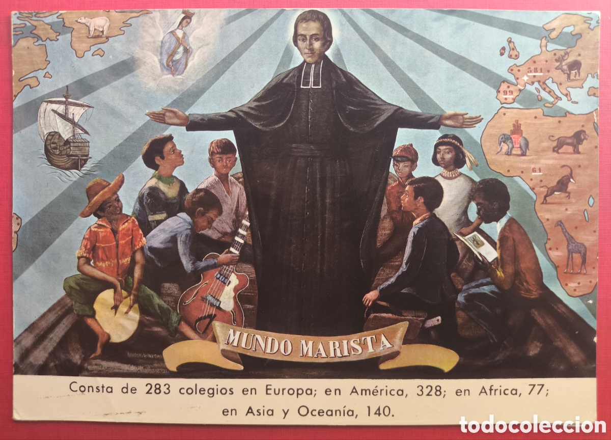 Postales: RUB&Iacute; RECUERDO HERMANOS MARISTAS VALL&Egrave;S BARCELONA 1968