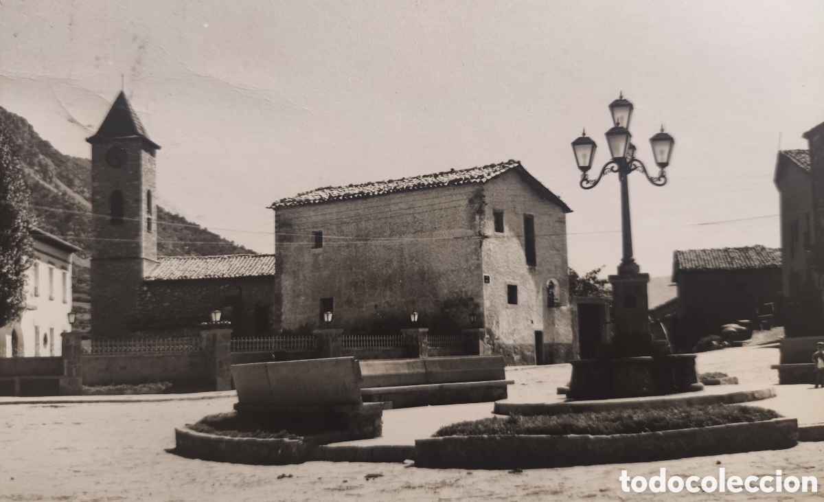 Postales: G&Ograve;SOL PLA&Ccedil;A MAJOR POSTAL FOTOGR&Aacute;FICA FOTOGRAF&Iacute;A EL&Iacute;AS SALA BERGUED&Agrave; LLEIDA C. 1965