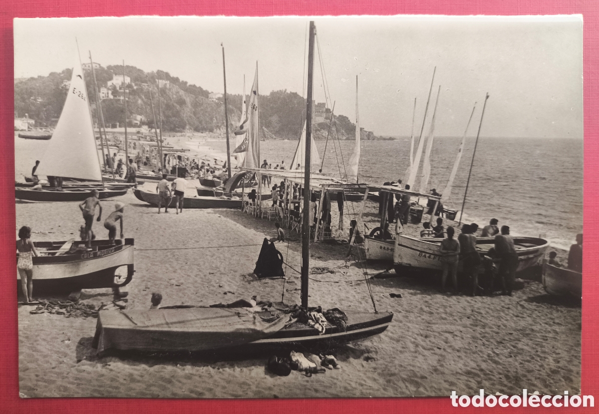 Postales: LLORET DE MAR POSTAL FOTOGR&Aacute;FICA FOTOGRAF&Iacute;A J. UBACH COSTA BRAVA GIRONA C 1960