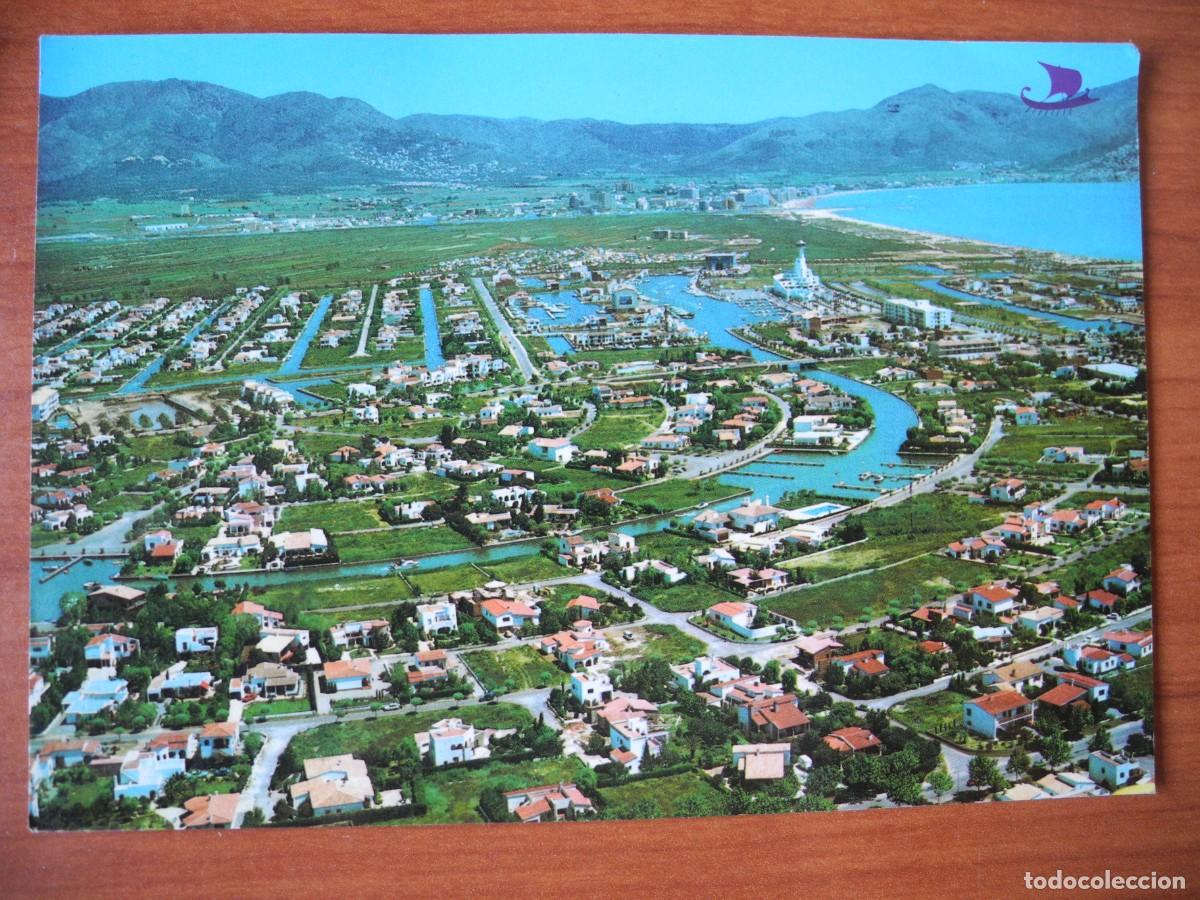 Postales: Ampuriabrava. Vista a&eacute;rea. Ed. Catalan Ibarz. Nueva.