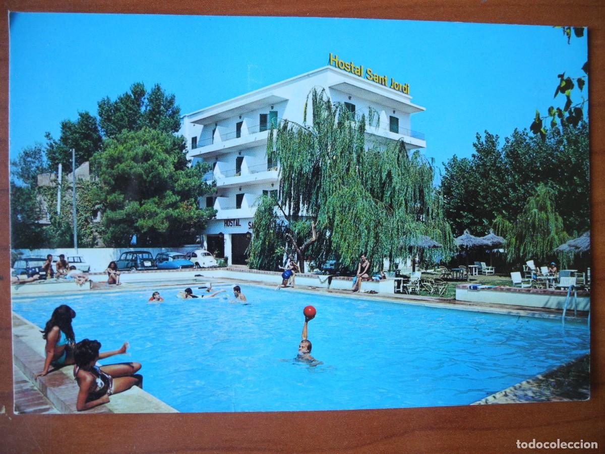 Postales: Hostal Sant Jordi. Rosas. Ed. Mallal. Nueva.