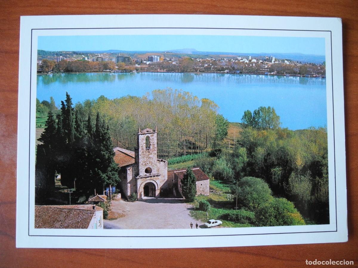 Postales: Porqueras. Vista a&eacute;rea. Iglesia Rom&aacute;nica Ed. PIC 3538. Nueva.