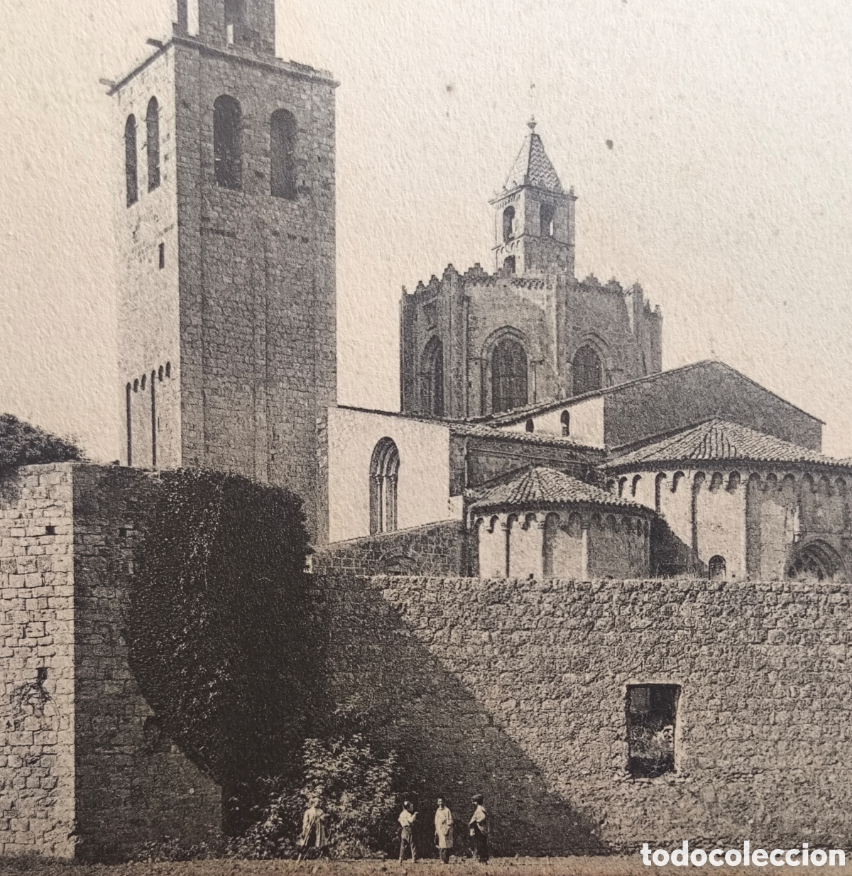 Postales: SANT CUGAT DEL VALL&Egrave;S MONESTIR POSTAL FOTOTIPIA A.T.V BARCELONA C. 1915