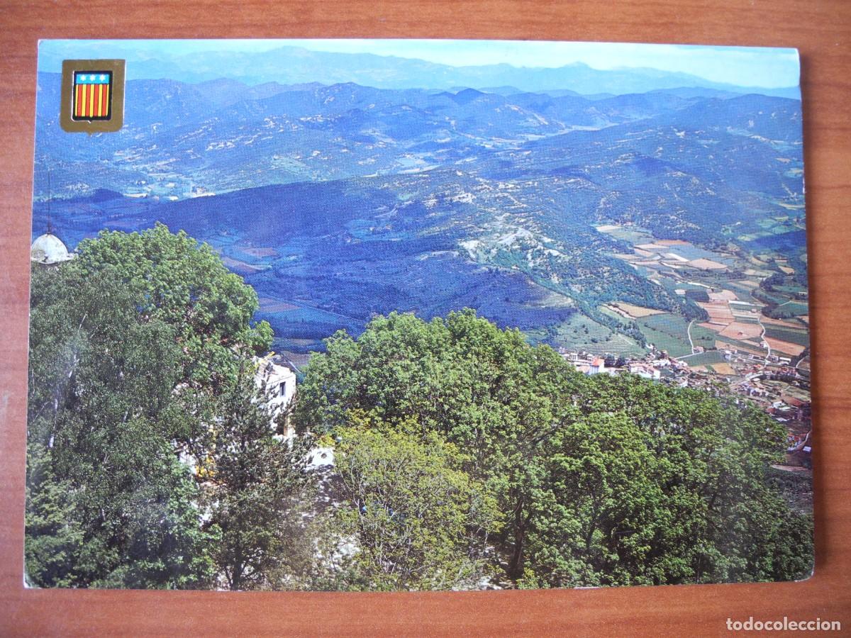 Postales: Ntra. Sra. de la Salut. Sant Feliu de Pallerols al fondo. Ed. Escudo de Oro n. 5092. Nueva.