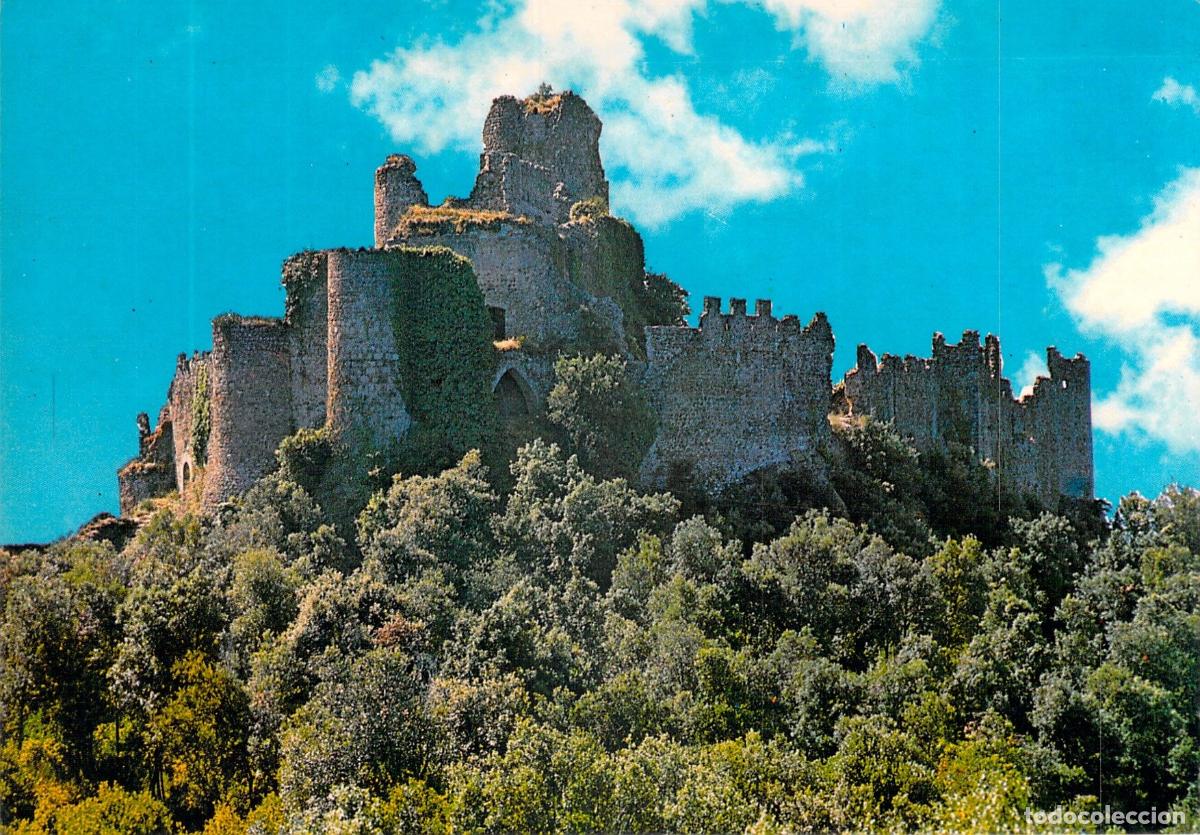 Postales: Postal del Castillo de Montsoriu en Girona