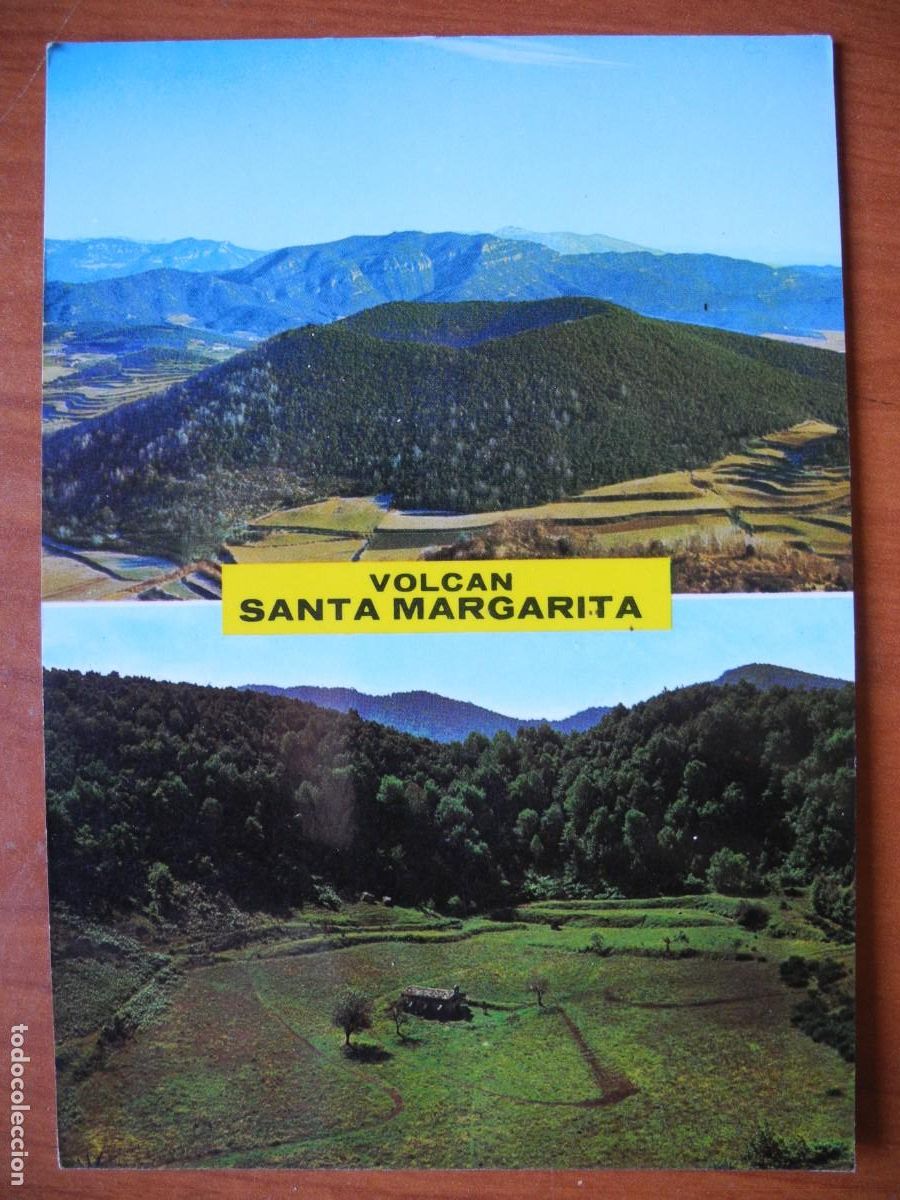 Postales: La Cot. Volc&aacute;n Santa Margarita. Ed. Fabrega. Nueva