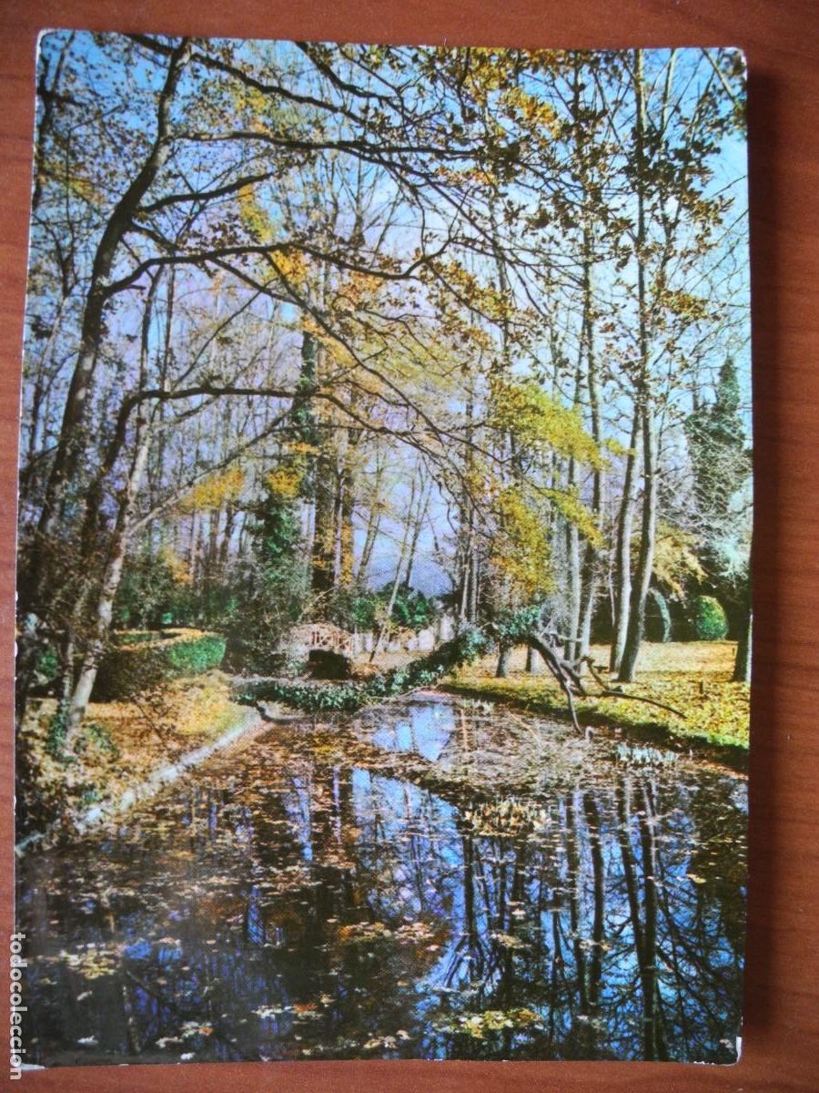 Postkarten: Olot. Parque Municipal. Ed. Soberanas. n. 2. Escrita.