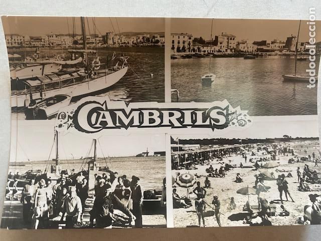 Postales: Cambrils. Tarragona. Multivista. Foto Chinchilla. Postal sin circular