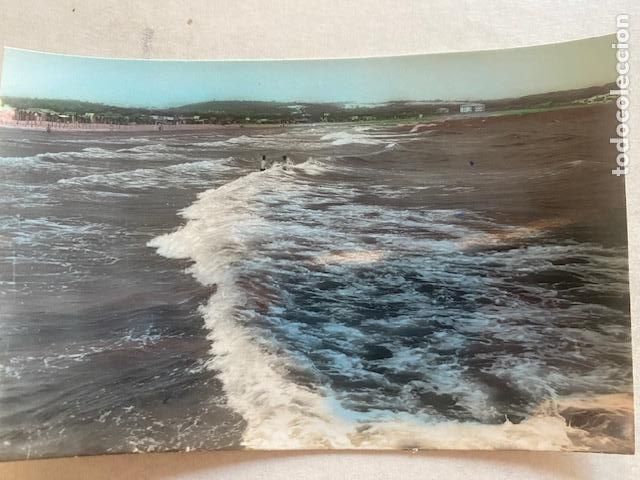 Postales: Salou N&ordm; 48. Tarragona. Un detalle de la playa. Foto R. Segu. Postal sin circular