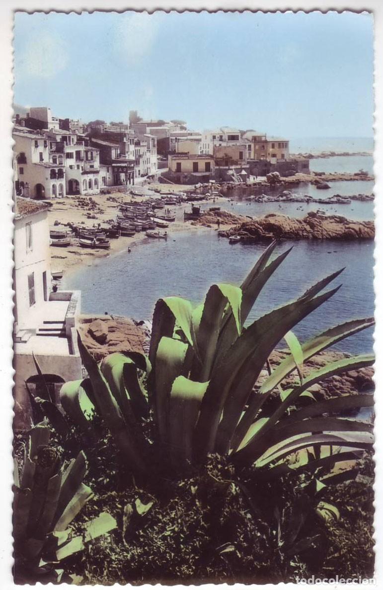 Postales: Costa Brava (Gerona): Vista parcial de Calella de Palafrugell. Foto Puignau. No circulada (A&ntilde;os 50)