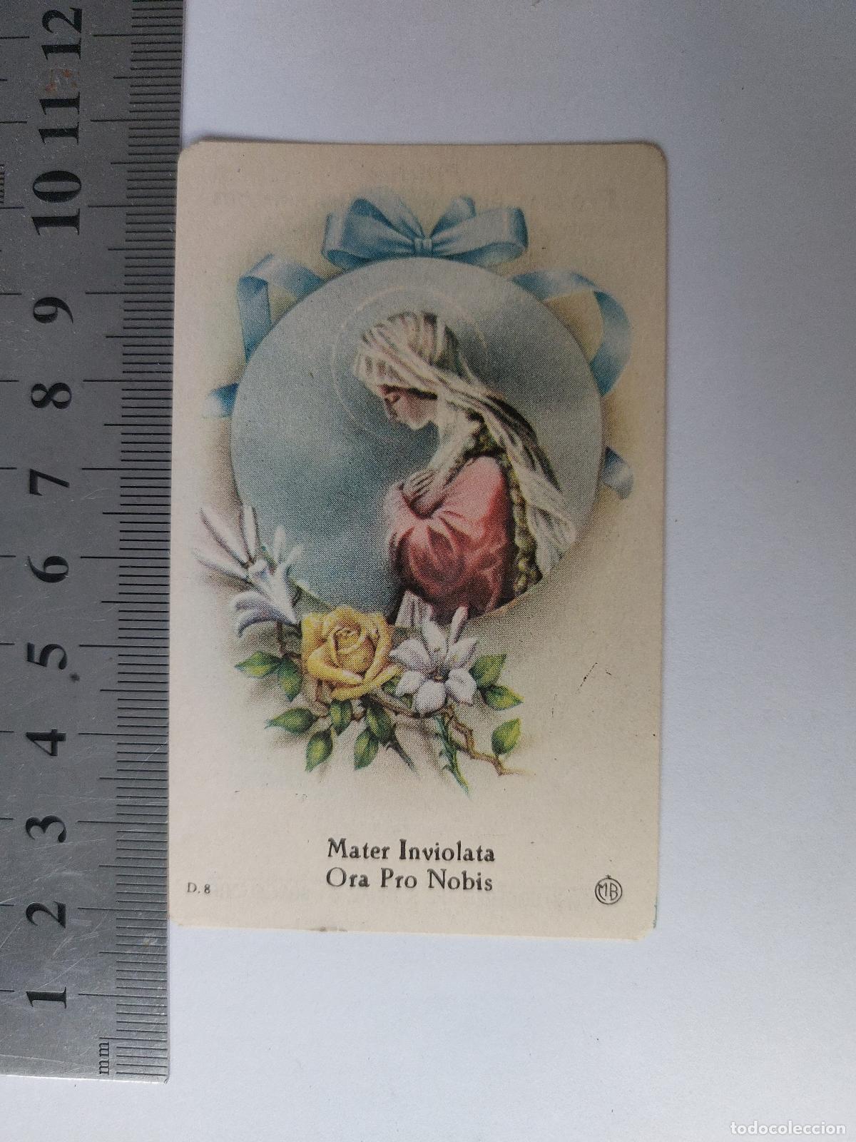 Postales: Estampa religiosa estampa de la Virgen Mar&iacute;a editada por Casa Ba&ntilde;eres