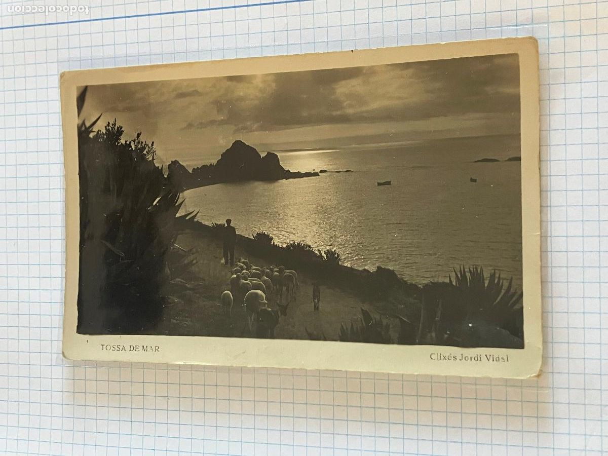 Postales: Tossa de Mar - La Selva - Costa Brava - Postal playa y reba&ntilde;o - Clix&eacute;s Jordi Vidal