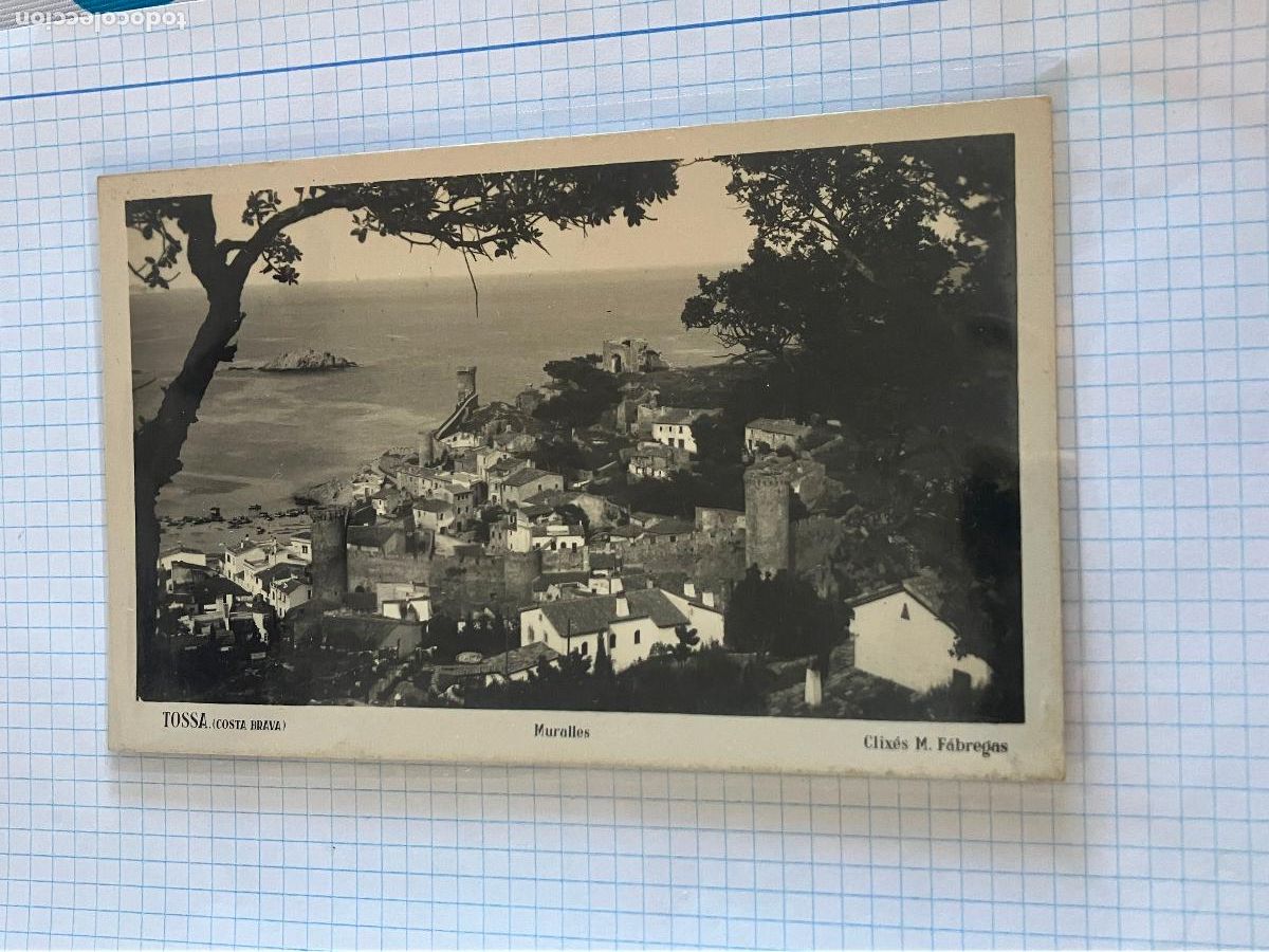 Postales: Tossa de Mar - La Selva - Costa Brava - Muralles - Clix&eacute;s F&agrave;bregas