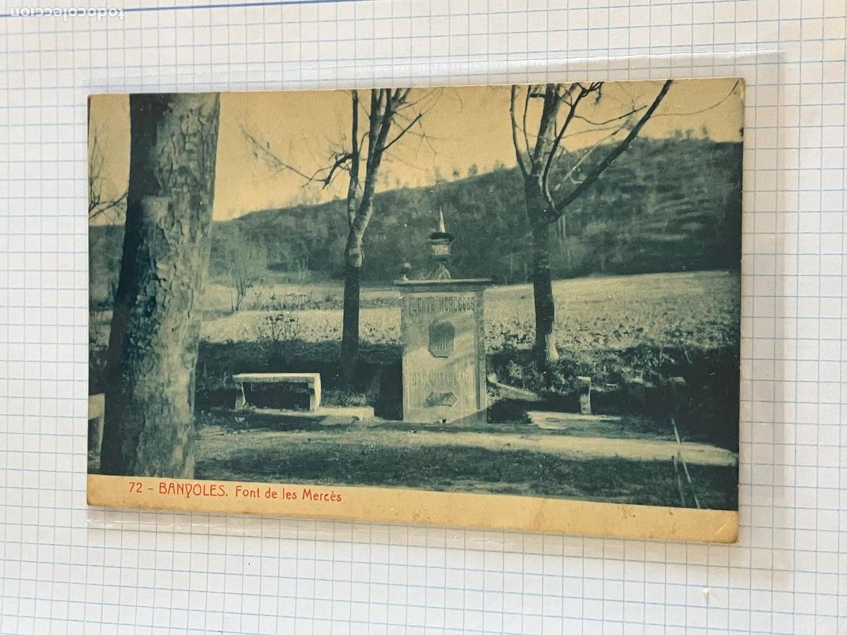 Postales: Banyoles - Postal Font de les Merc&egrave;s - Claramunt