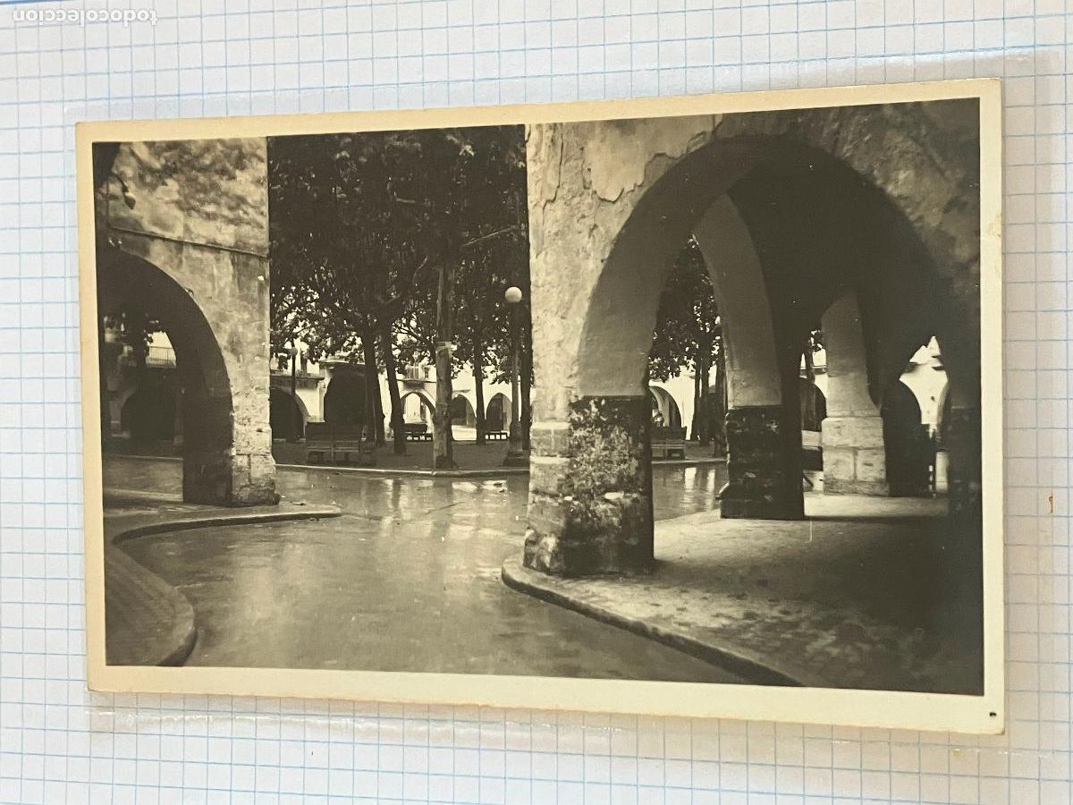 Postales: Banyoles - Postal Plaza Espa&ntilde;a - Vilarrubias
