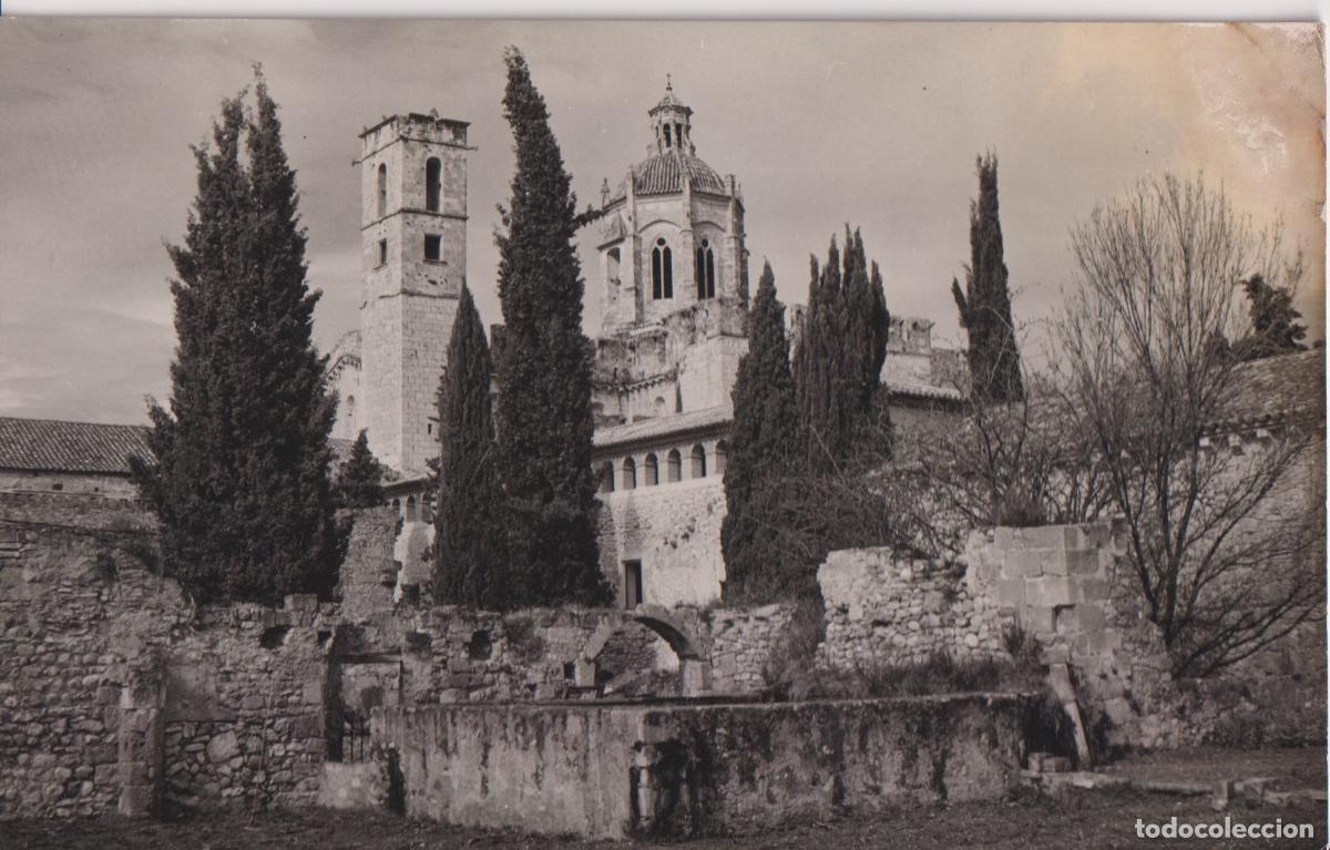 Postales: ANTIGUA FOTOGRAFIA MONASTERIO DE SANTES CREUS &ndash; (9X14)