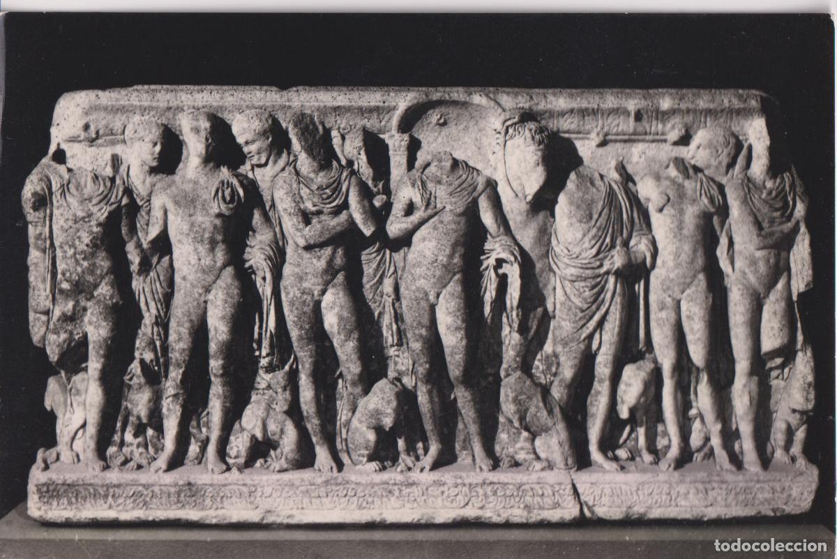 Postales: TARRAGONA, MUSEO ARQUEOLOGICO, SARC&Oacute;FAGO DE HIP&Oacute;LITO. - FOTO RAYMOND N&ordm;2 &ndash; S/C