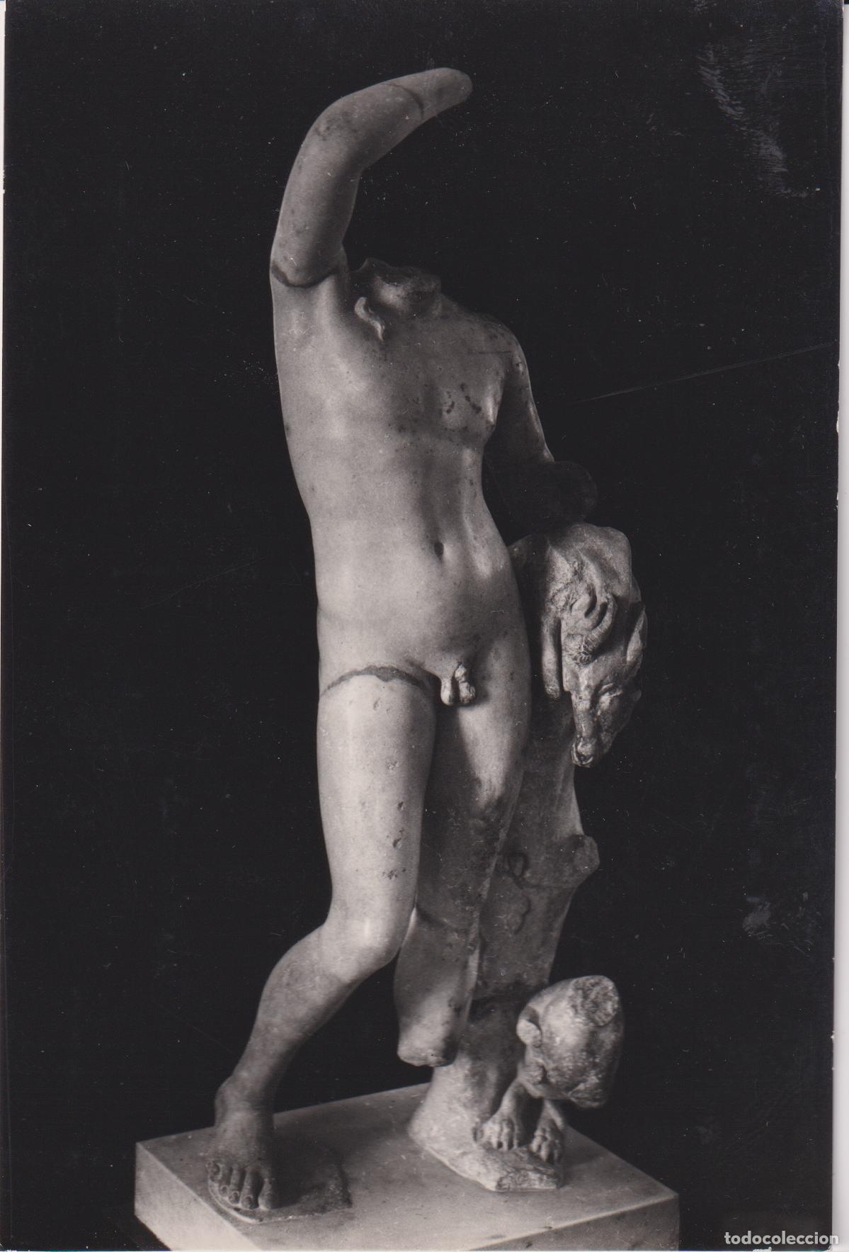 Postales: TARRAGONA, MUSEO ARQUEOLOGICO, BACO JOVEN, MARMOL - FOTO RAYMOND N&ordm;7 &ndash; S/C