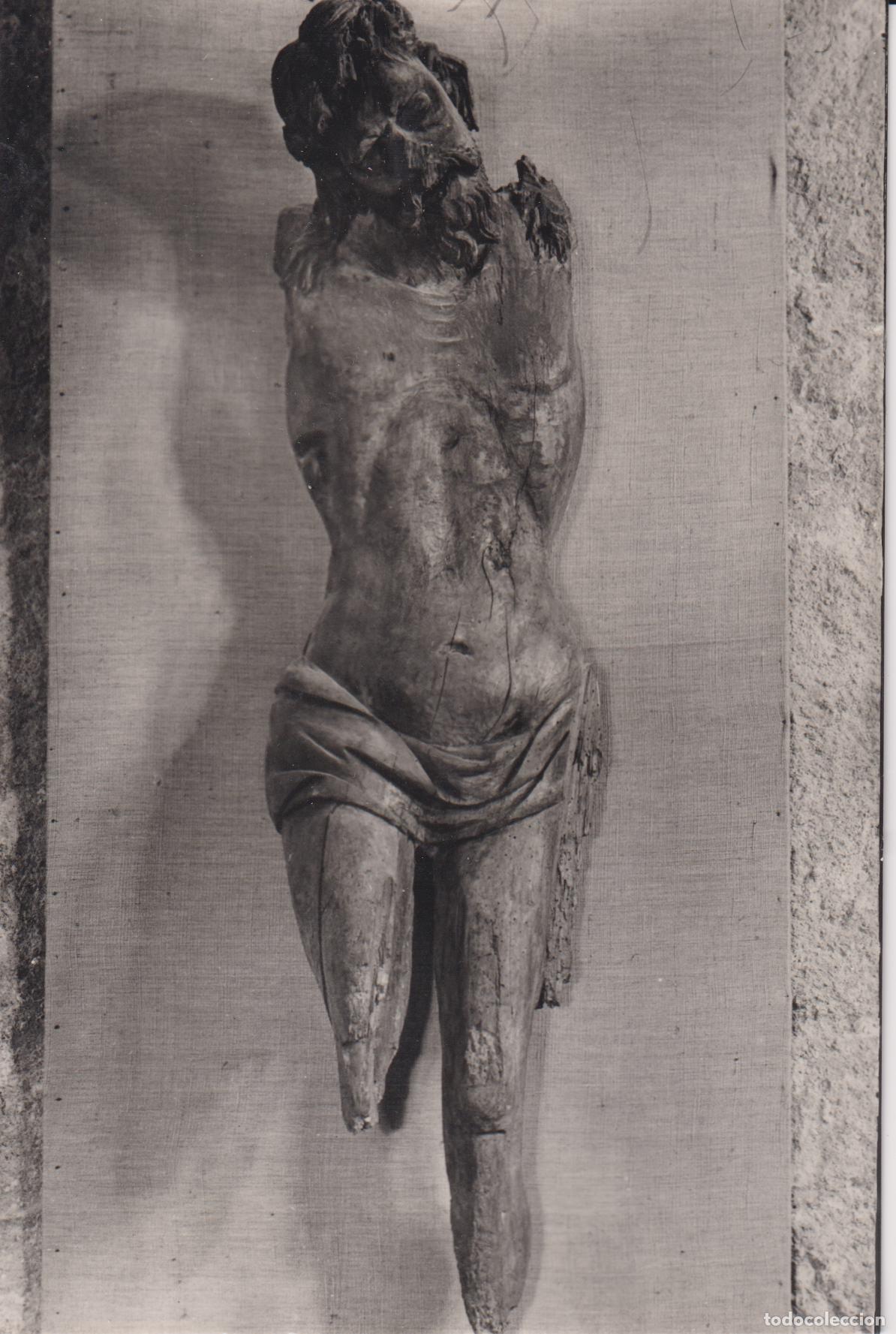 Postales: MONASTERIO DE SANTES CREUS, CRISTO EN LA CAPILLA DE LA TRINIDAD S.XVI - FOTO RAYMOND N&ordm;35 &ndash; S/C