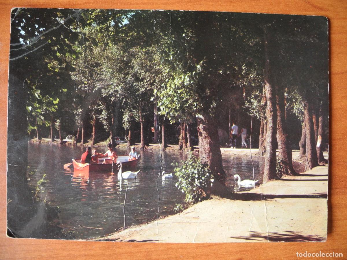 Postales: Puigcerd&aacute;. El lago. Ed. CYP n. 1315. Escrita.