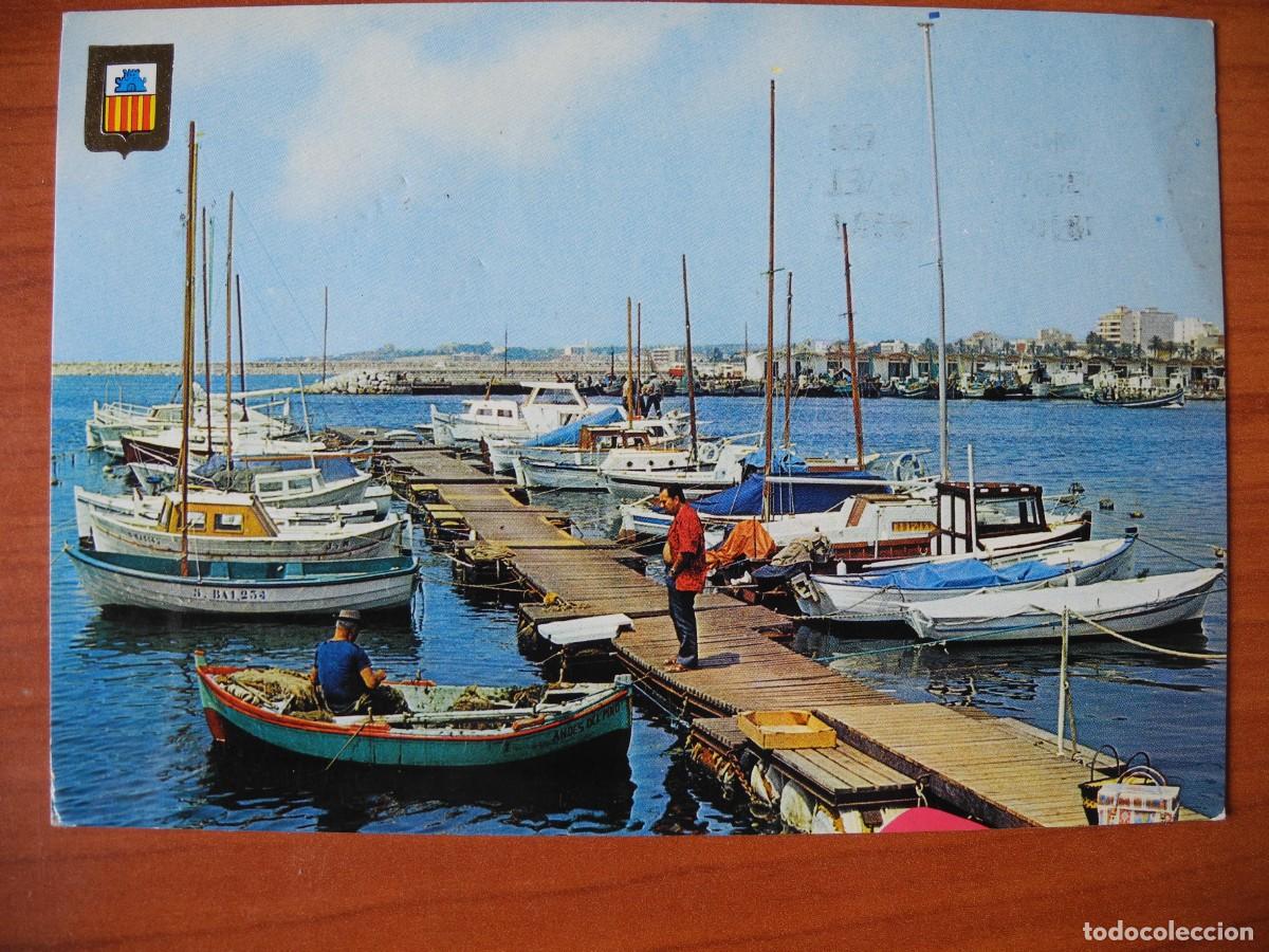 Postales: Vilanova i la Geltr&uacute;. Puerto. Escudo de oro n. 2. Circulada 1985