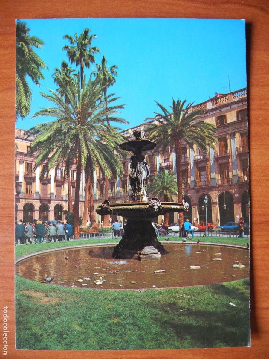 Postales: Barcelona. Plaza Real. Ed. KolorHam n. 047. Circulada 1986