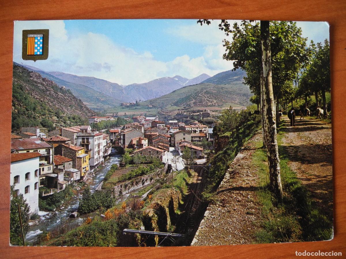 Postales: Ribes de Fresser. Vista parcial. Escudo de Oro n. 1063. Circulada 1975