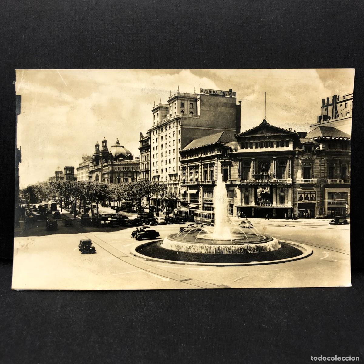 Postales: BARCELONA - PASEO DE GRACIA EN SU CRUCE CON AVDA. JOS&Eacute; ANTONIO - 1053 - POSTAL / 3335