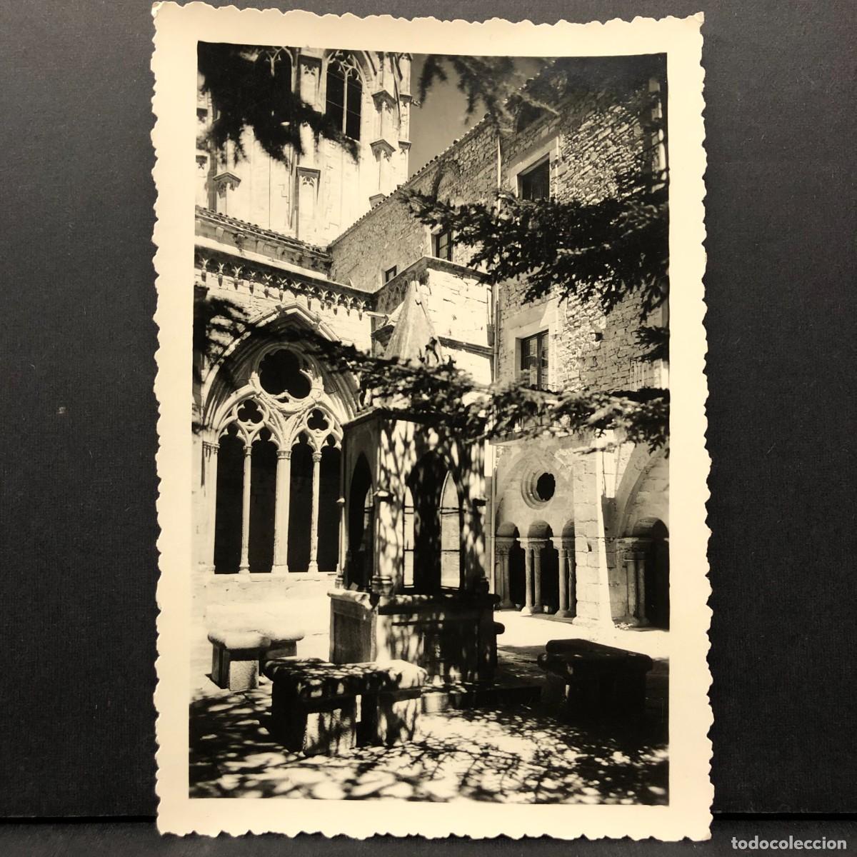 Postales: MONASTERIO DE VALLBONA DE LAS MONJAS - CLAUSTRO. ALA G&Oacute;TICA Y ALA ROM&Aacute;NICA / 3339