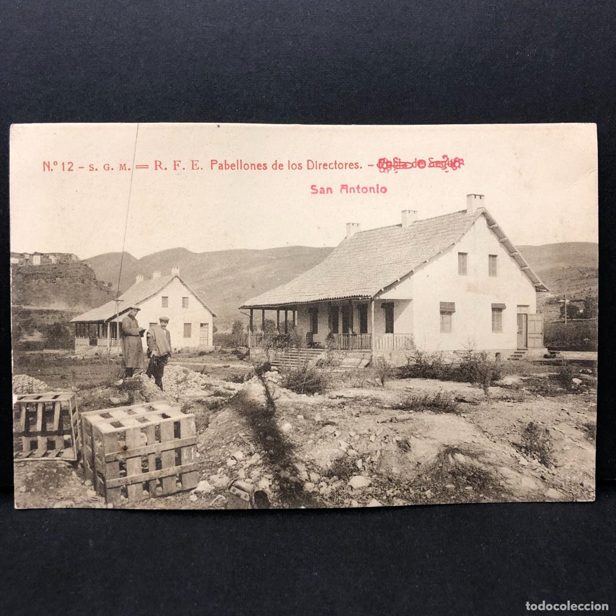 Postales: R. F. E. PABELLONES DE LOS DIRECTORES - SAN ANTONIO - N&ordm; 12 - POSTAL / 3361