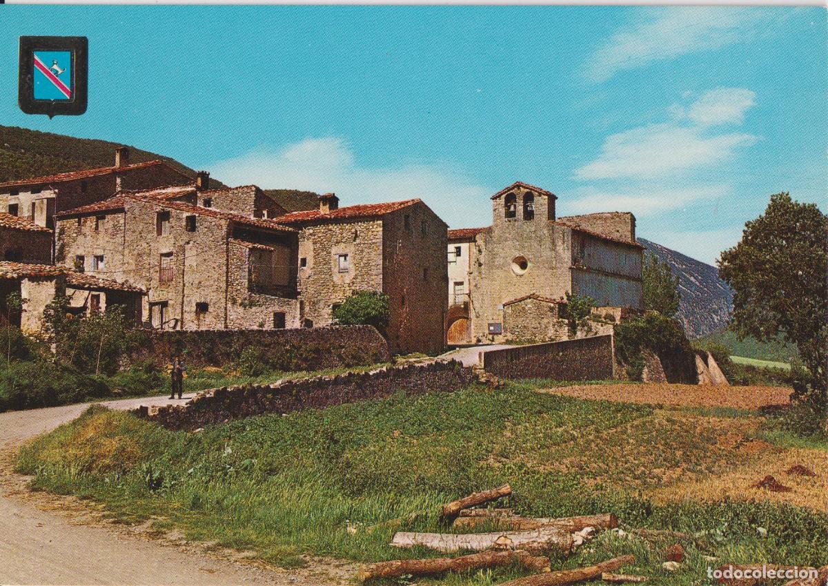 Postales: OIX (GIRONA) VISTA PARCIAL &ndash; ESCUDO DE ORO N&ordm;5000 &ndash; ESCRITA