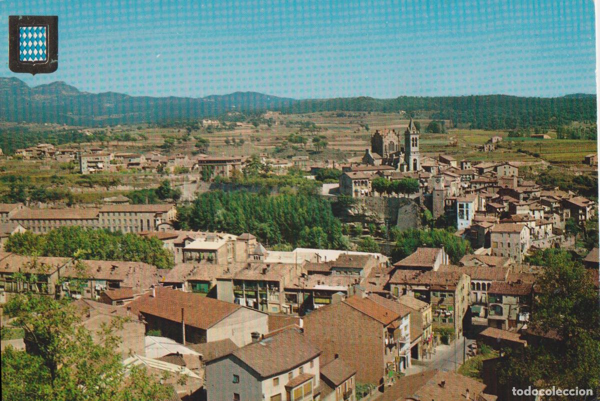 Postales: GIRONELLA (BARCELONA) VISTA GENERAL &ndash; ESCUDO DE ORO N&ordm;3976 &ndash; ESCRITA