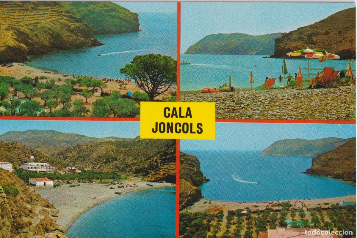 Postales: CALA JONCOLS (GIRONA) ENTRE ROSAS Y CADAQUES &ndash; FOTO J.UBACH 1198 57 &ndash; S/C