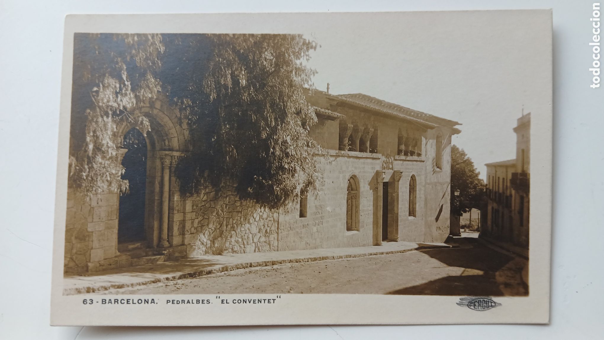 Postales: POSTAL BARCELONA B/N PEDRALBES EL CONVENTET FERGUI N&ordm; 63 SIN CIRCULAR