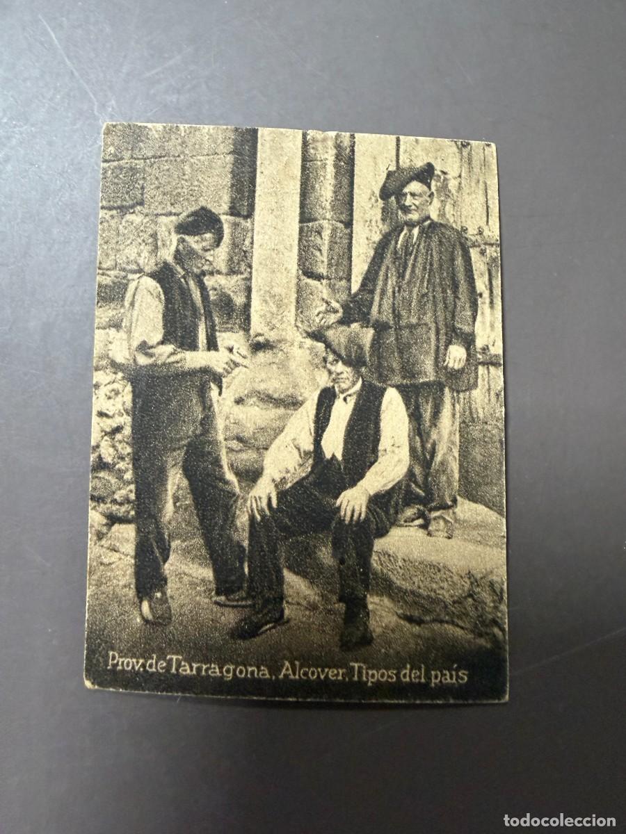 Postales: POSTAL ORIGINAL. D&Eacute;CADA A&Ntilde;OS 30. TARRAGONA. ALCOVER. TIPOS DE PA&Iacute;S.