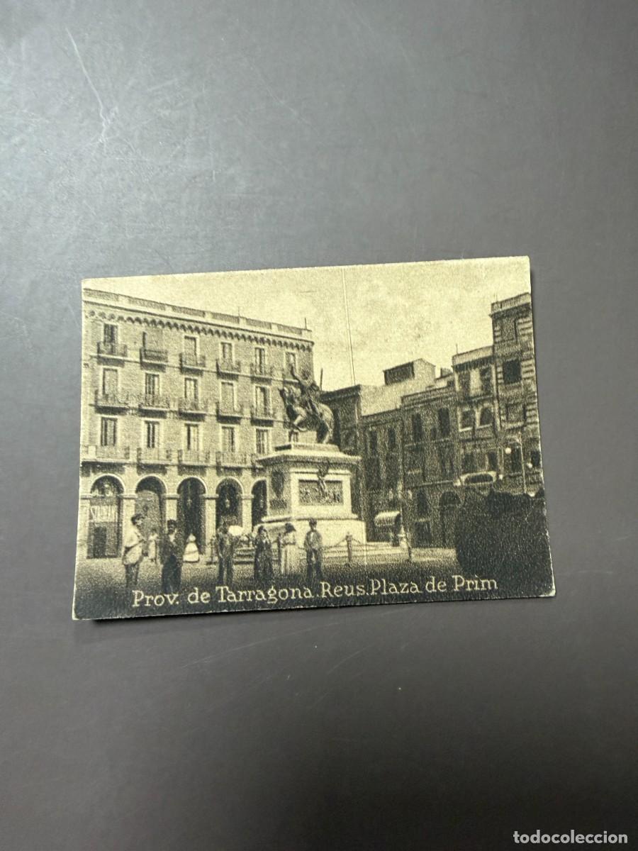 Postales: POSTAL ORIGINAL. D&Eacute;CADA A&Ntilde;OS 30. TARRAGONA. REUS. PLAZA DE PRIM
