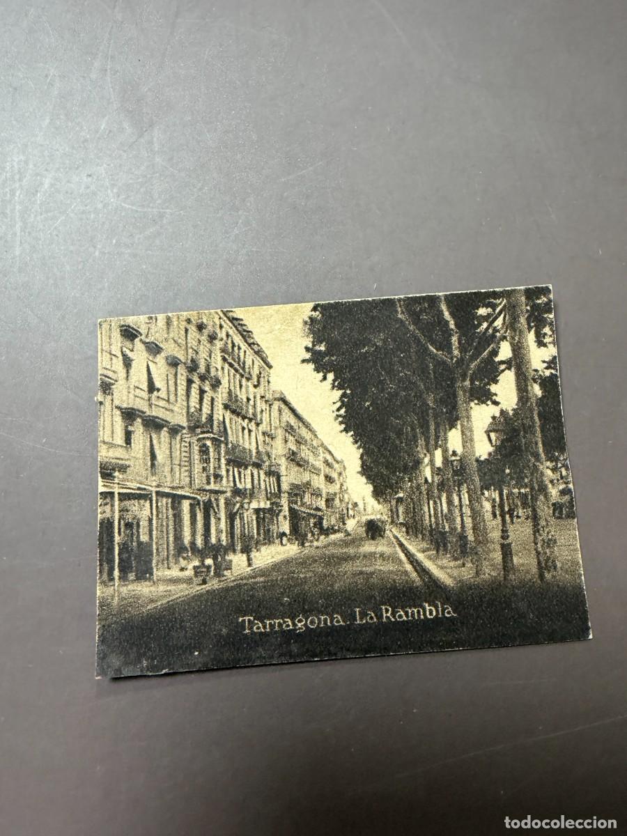 Postales: POSTAL ORIGINAL. D&Eacute;CADA A&Ntilde;OS 30. TARRAGONA. LA RAMBLA