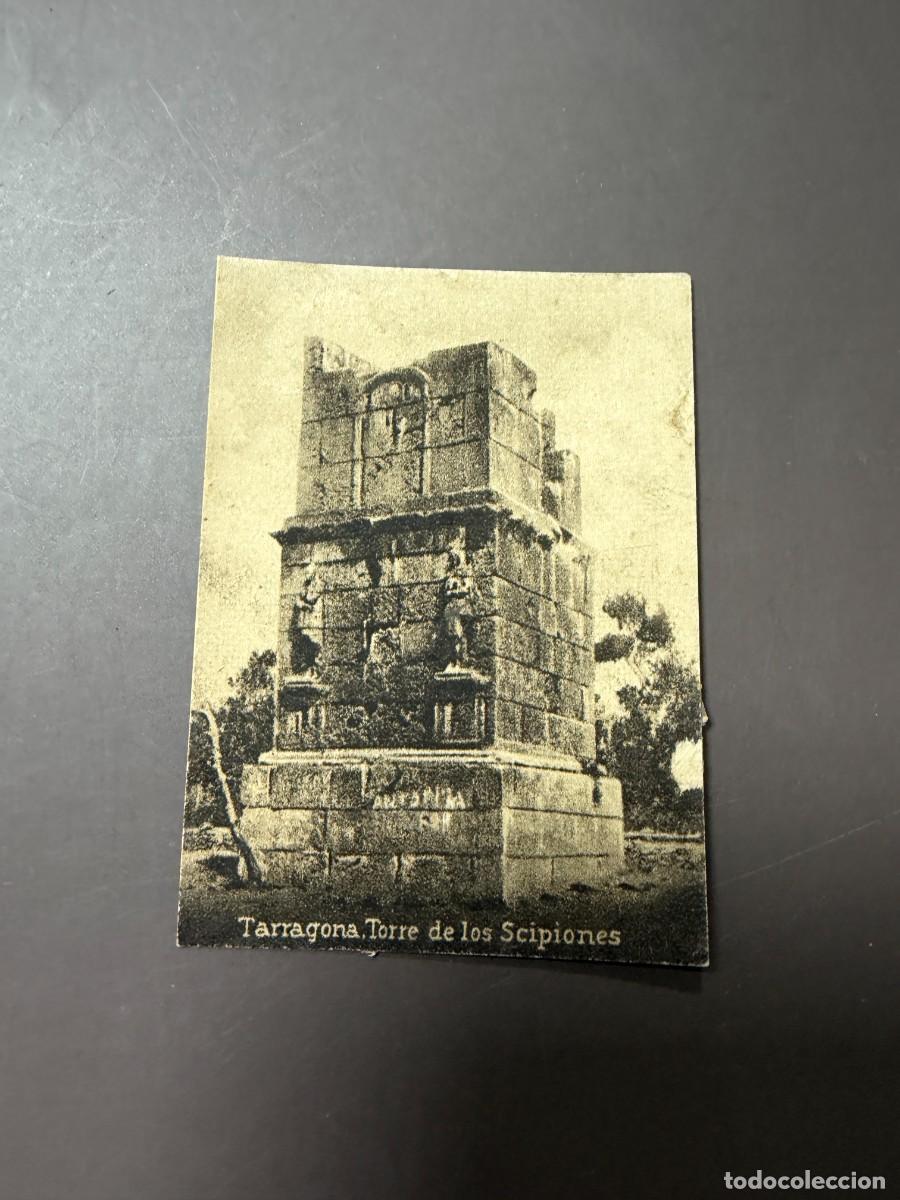 Postales: POSTAL ORIGINAL. D&Eacute;CADA A&Ntilde;OS 30. TARRAGONA. TORRE DE LOS SCIPIONES