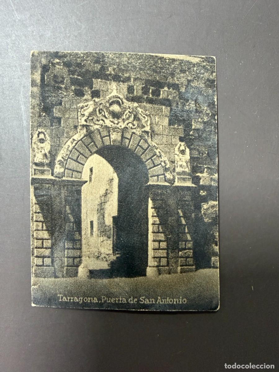 Postales: POSTAL ORIGINAL. D&Eacute;CADA A&Ntilde;OS 30. TARRAGONA. PUERTA DE SAN ANTONIO