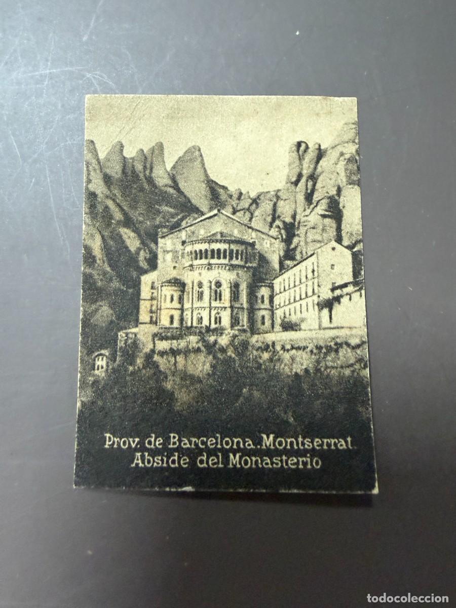 Postales: POSTAL ORIGINAL. D&Eacute;CADA A&Ntilde;OS 30. BARCELONA. MONTSERRAT. ABSIDE DEL MONASTERIO