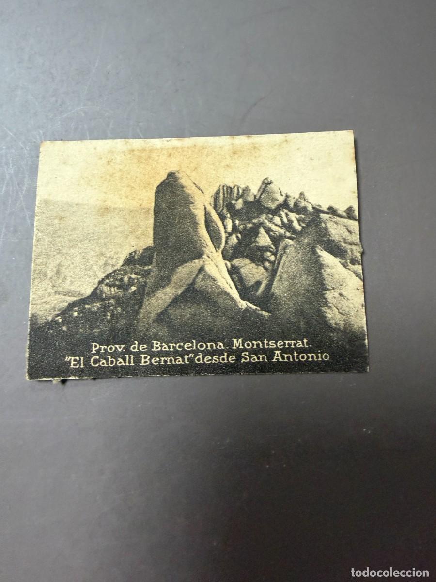 Postales: POSTAL ORIGINAL. D&Eacute;CADA A&Ntilde;OS 30. BARCELONA. MONTSERRAT. EL CABALL BERNAT DESDE SAN ANTONIO