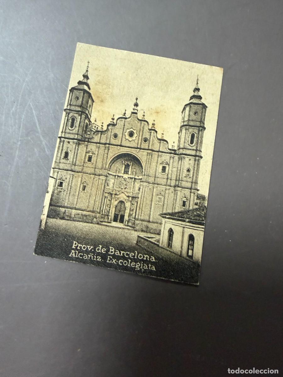 Postkarten: POSTAL ORIGINAL. D&Eacute;CADA A&Ntilde;OS 30. BARCELONA. ALCA&Ntilde;IZ. EX-COLEGIATA