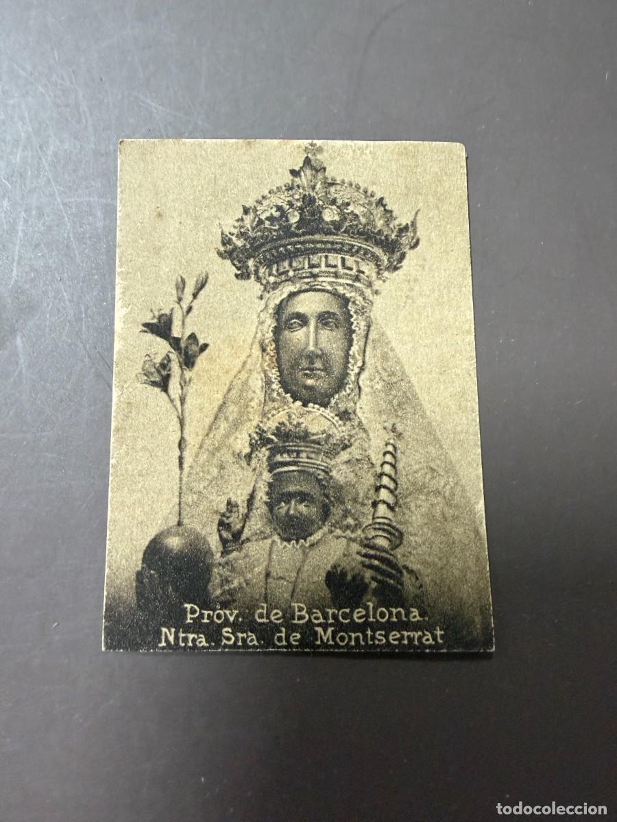 Postales: POSTAL ORIGINAL. D&Eacute;CADA A&Ntilde;OS 30. BARCELONA. NUESTRA SE&Ntilde;ORA DE MONTSERRAT