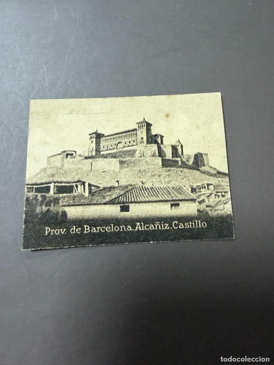 Postales: POSTAL ORIGINAL. D&Eacute;CADA A&Ntilde;OS 30. BARCELONA. ALCA&Ntilde;IZ. CASTILLO