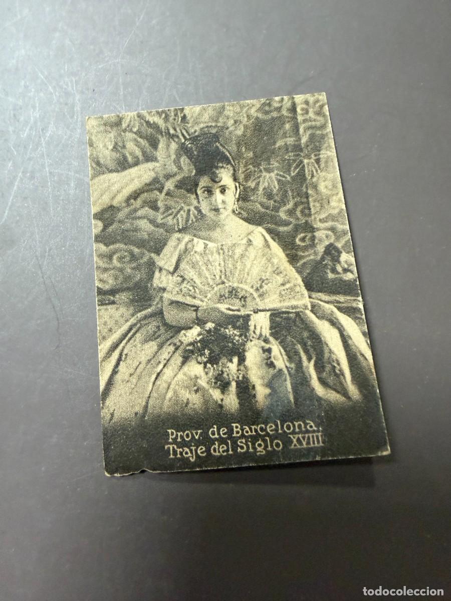 Postales: POSTAL ORIGINAL. D&Eacute;CADA A&Ntilde;OS 30. BARCELONA. TRAJE DEL SIGLO XVIII