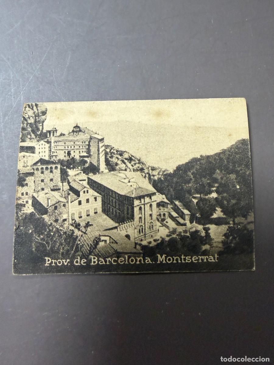 Postales: POSTAL ORIGINAL. D&Eacute;CADA A&Ntilde;OS 30. BARCELONA. MONTSERRAT