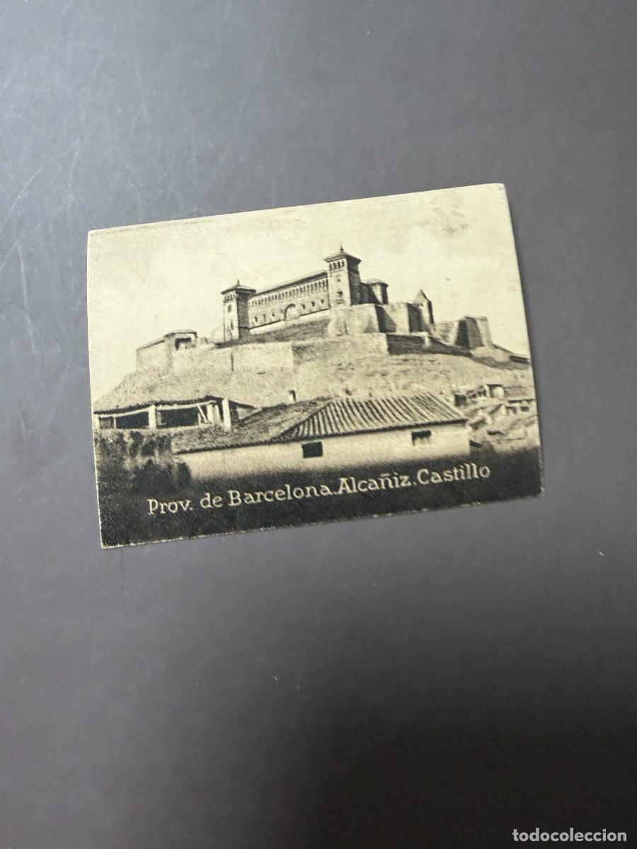Postkarten: POSTAL ORIGINAL. D&Eacute;CADA A&Ntilde;OS 30. BARCELONA. ALCA&Ntilde;IZ. CASTILLO