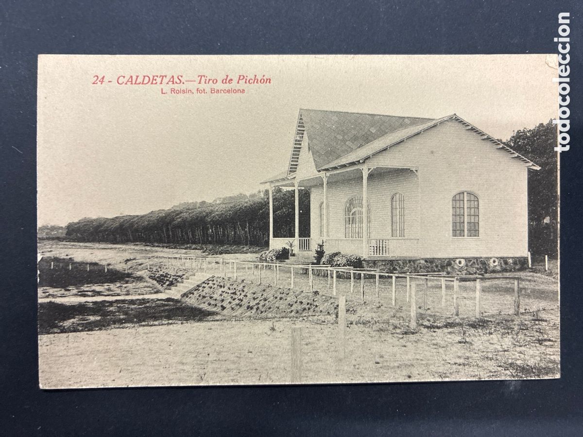 Postcards: POSTAL CALDES D'ESTRAC CALDETAS TIRO DE PICHON EDITA ROLSIN 39 SIN CIRCULAR