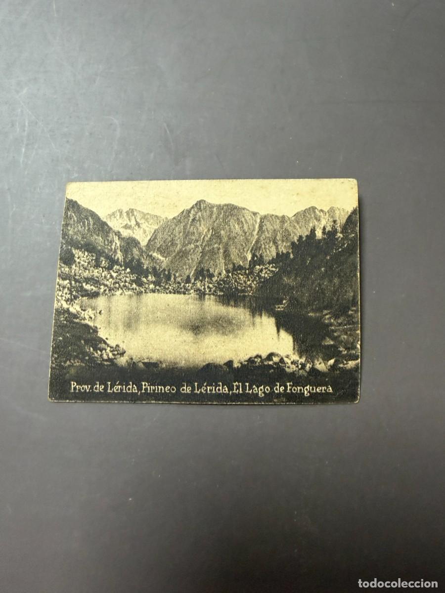 Cartes Postales: POSTAL ORIGINAL. D&Eacute;CADA A&Ntilde;OS 30. L&Eacute;RIDA. PIRINEO DE L&Eacute;RIDA. EL LAGO DE FONGUERA