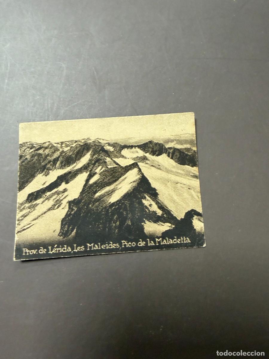Postales: POSTAL ORIGINAL. D&Eacute;CADA A&Ntilde;OS 30. L&Eacute;RIDA. LES MALEIDES. PICO DE LA MALADETTA